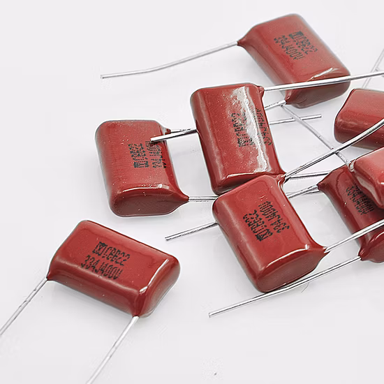 금속화 폴리에스테르 필름 커패시터 X2 104/1000V P15 8um